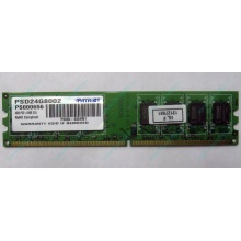 Модуль оперативной памяти 4Gb DDR2 Patriot PSD24G8002 pc-6400 (800MHz)  (Ярославль)