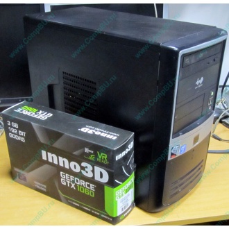 Игровой компьютер Intel Core i5 3470 (4x3.2GHz) /8Gb DDR3 /1Tb /3Gb DDR5 GeForce GTX1060 /ATX 500W (Ярославль)