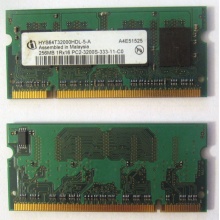 Модуль памяти для ноутбуков 256MB DDR2 SODIMM PC3200 (Ярославль)