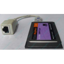 Сетевая карта для ноутбука 3COM Mehahertz 3CCFE574BT (PCMCIA) - Ярославль