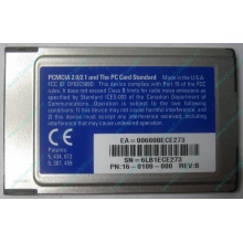 Сетевая карта 3COM Etherlink III 3C589D-TP (PCMCIA) без LAN кабеля (без хвоста) - Ярославль